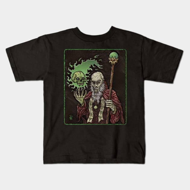 Necromancer - Azhmodai 2018 Kids T-Shirt by azhmodai